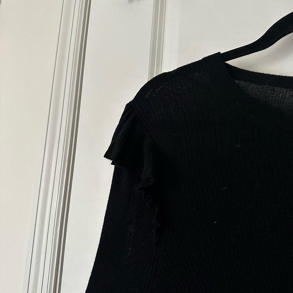 MADEWELL basic black tee - Picture 2 of 4